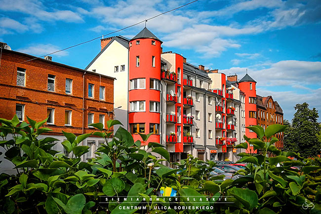 Ulica Sobieskiego Siemianowice Śląskie